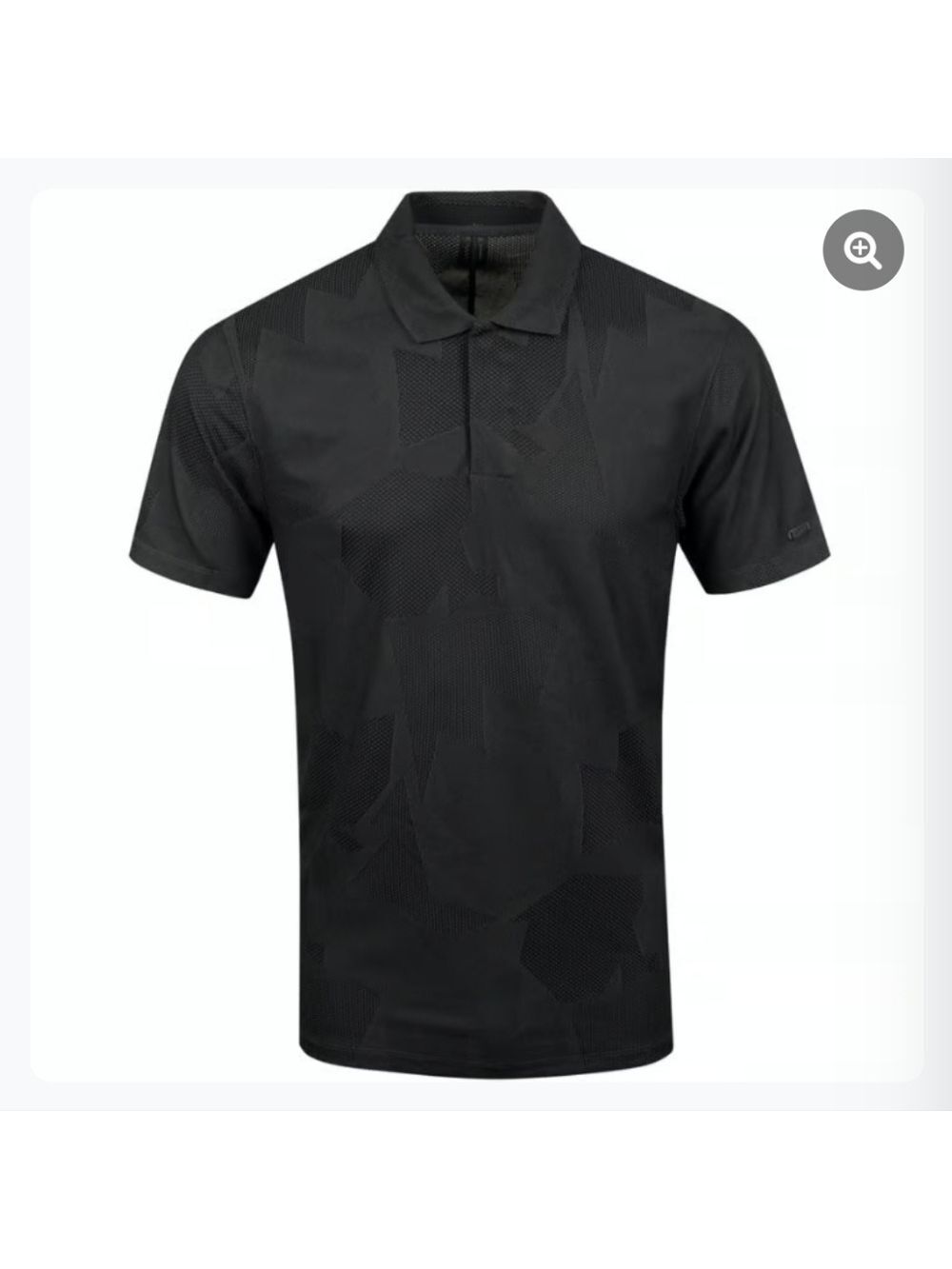 Nike Tiger Woods Dri-Fit Camo Jacquard Polo Like New Mens Size XL